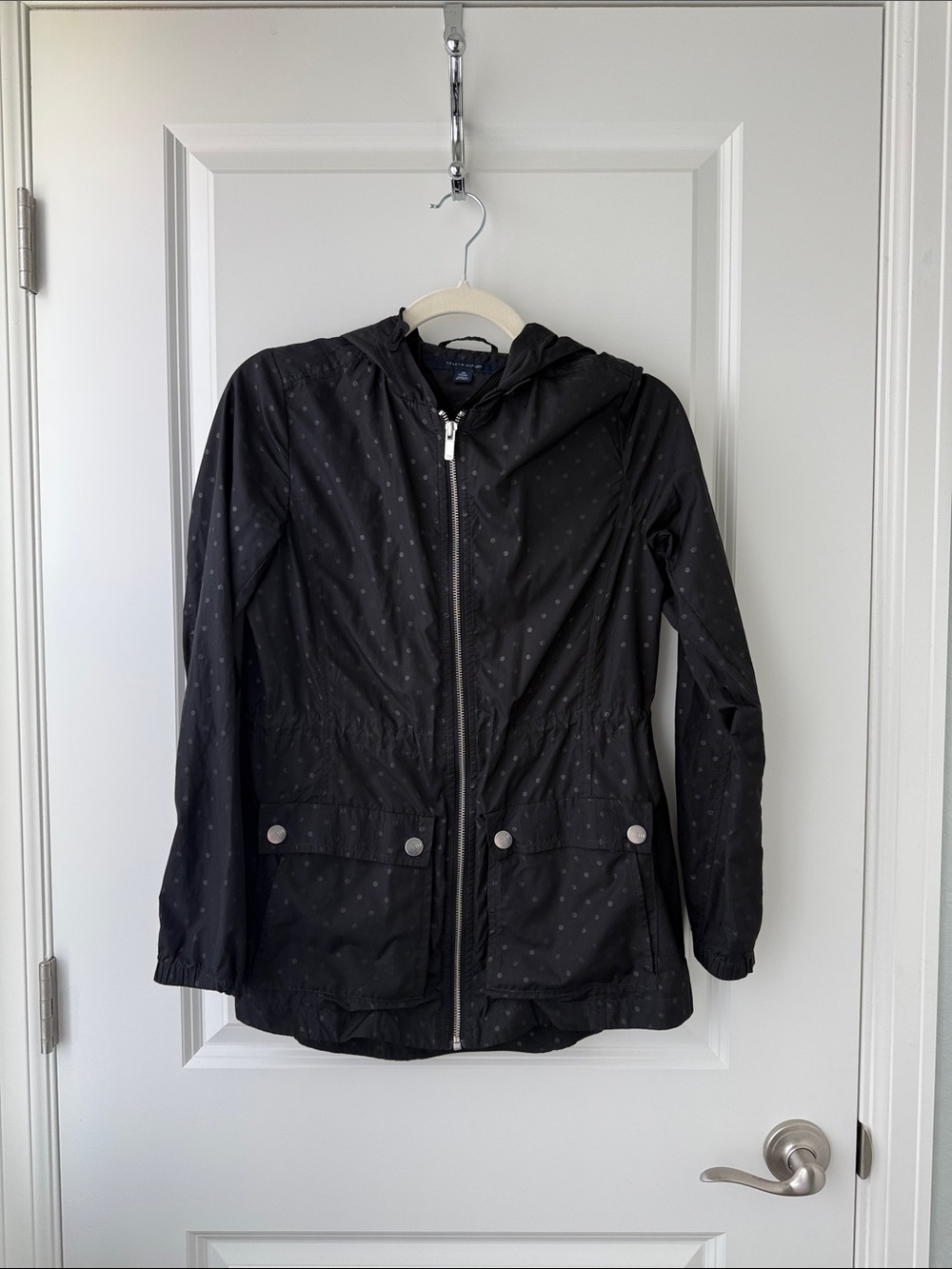 Tommy Hilfiger Black Hooded Utility Jacket